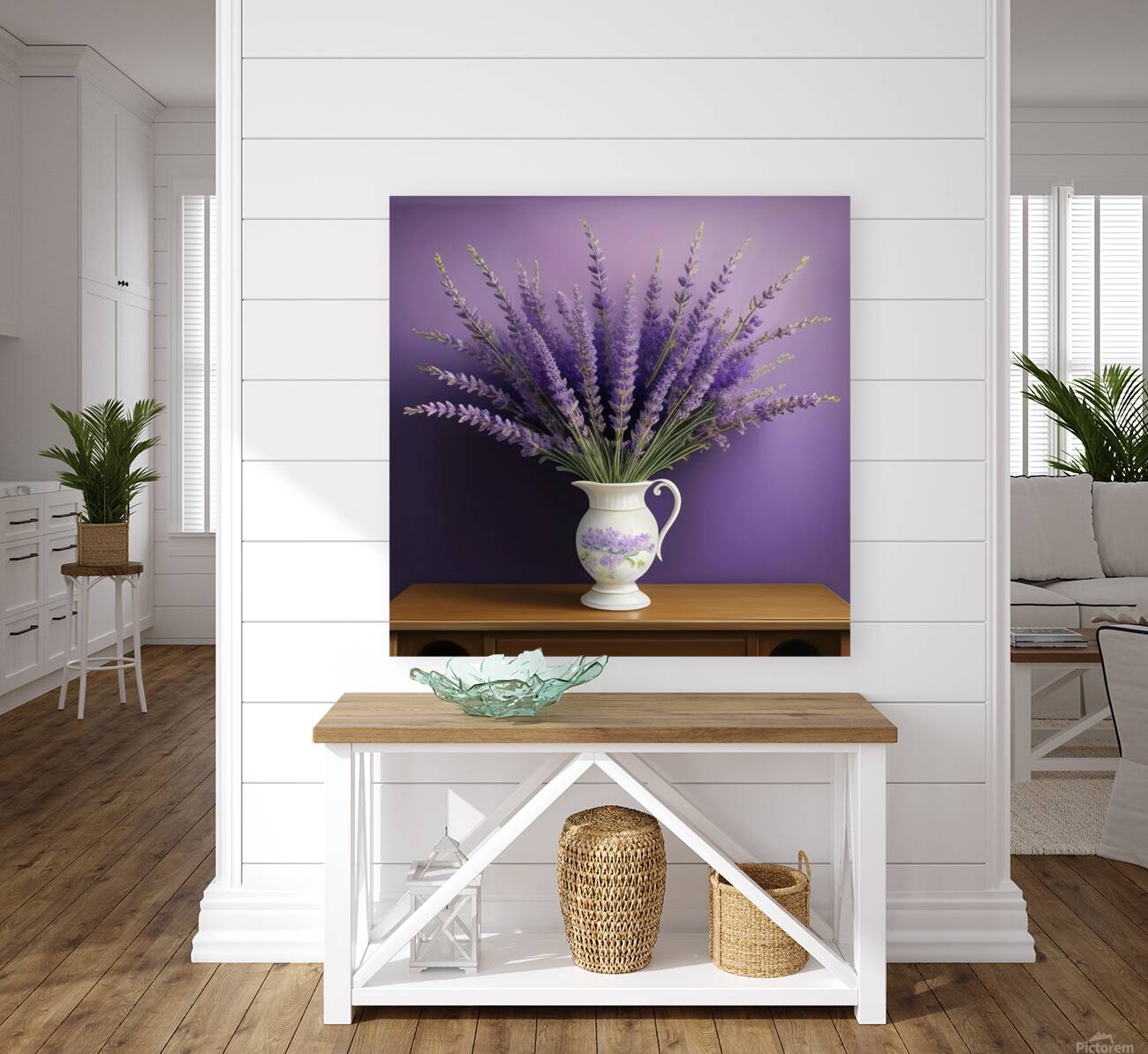 Lavender Pitcher Reproduction