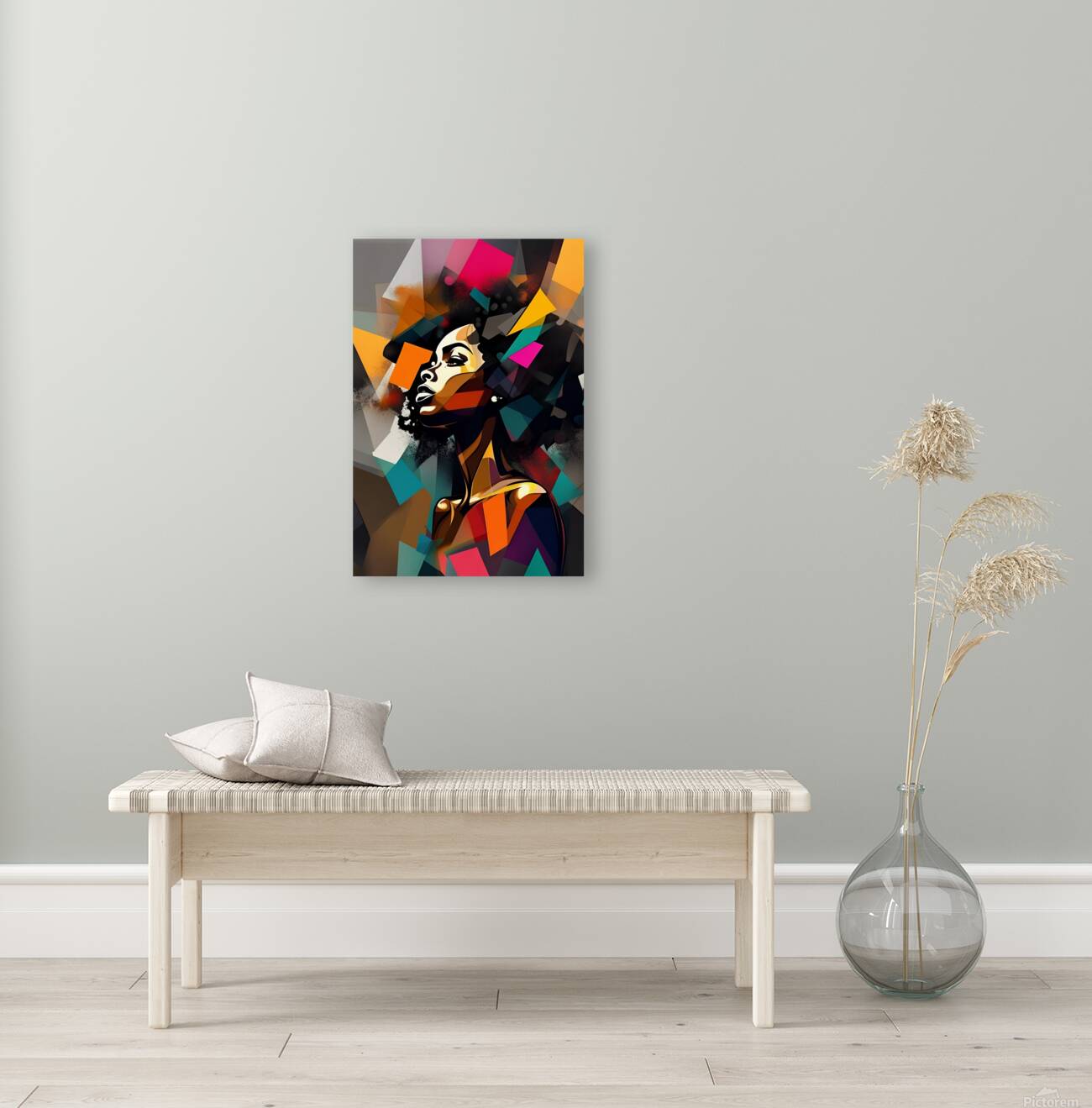 African Lady 21 Reproduction