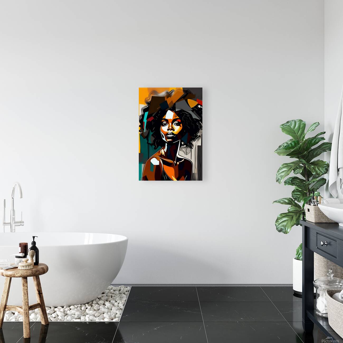 African Lady 7 Reproduction