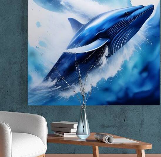The blue whale Reproduction