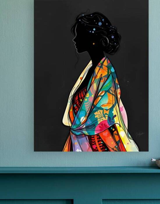 The veiled silhouette 32 Reproduction