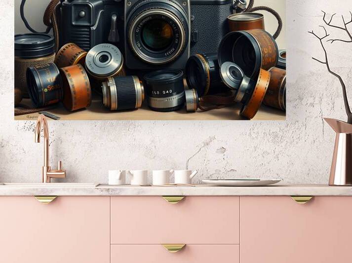 Vintage Camera by Esmonbijouart