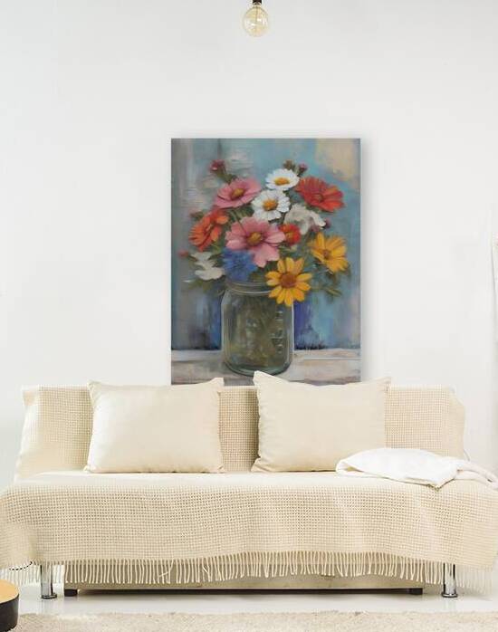 Flowerful Vase 61 Reproduction