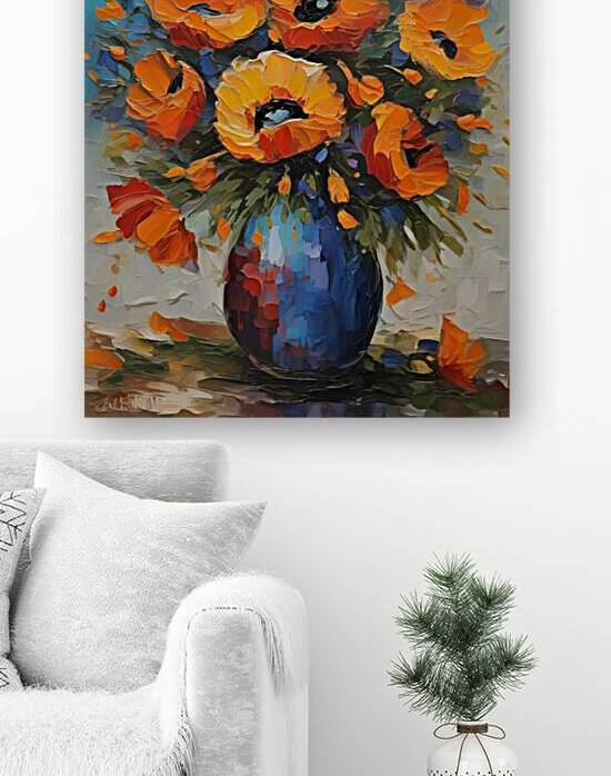Flowerful Vase 84 Reproduction