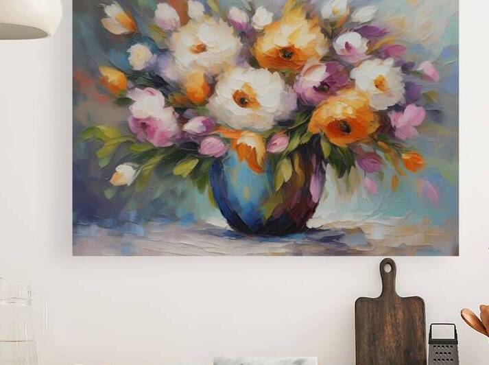 Flowerful Vase 158 Reproduction