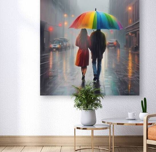 Through the rain 8 Reproduction