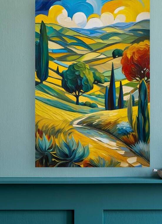 Tuscan Hills Reproduction