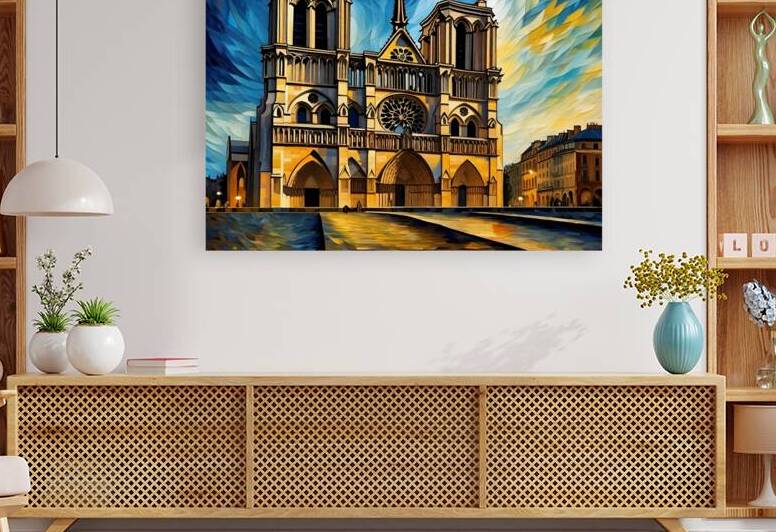 Notre Dame Glow Reproduction