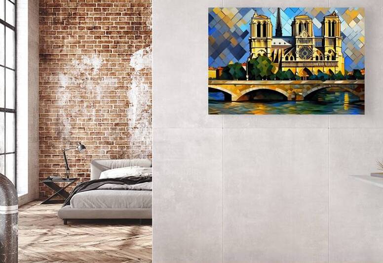 Notre Dame Mosaic 3 Reproduction
