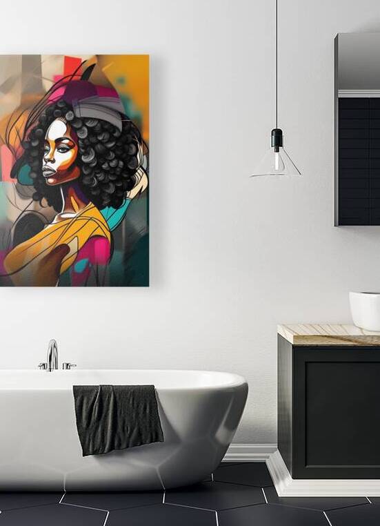African Lady 16 Reproduction