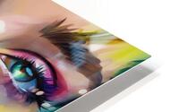 Painted Portrait 35 HD Metal print
