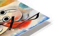 Rhythmic expression HD Metal print