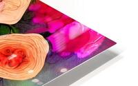 Abstract flowers HD Metal print