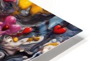 Liquid Symphony 21 HD Metal print