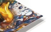Fluid 4 HD Metal print