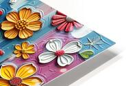 Blooming Love 3 HD Metal print