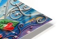Blooming Love HD Metal print