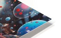 Space Fantasy 16 HD Metal print