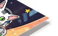 Space Kitty HD Metal print