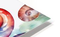 Rainbow Snail 4 HD Metal print