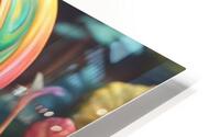 The colored snail 2 HD Metal print
