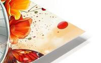 Floral Echoes 2 HD Metal print