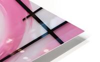 Geometric Pink Harmony HD Metal print