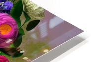 Vibrant Blooms HD Metal print