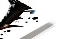 Bold Gaze HD Metal print