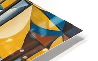 Cubist Village HD Metal print