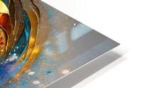 Golden Aura HD Metal print