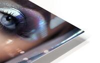Silver Glow HD Metal print