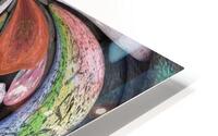 Distortions 8 HD Metal print