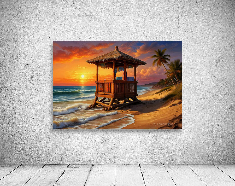 A Beachside Hut 2 Wall Preview