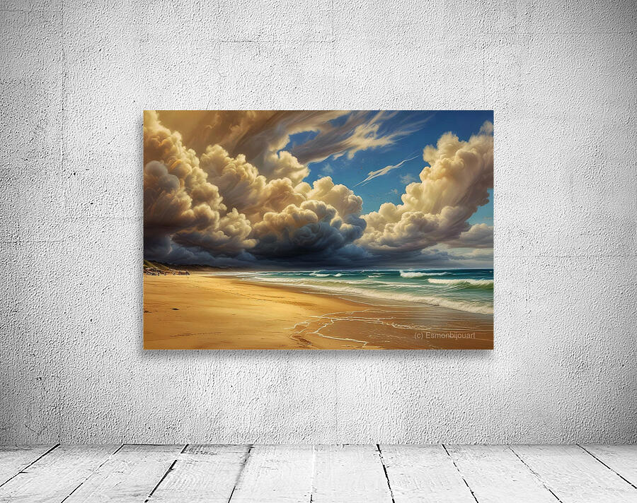 The Stormy Beach Wall Preview