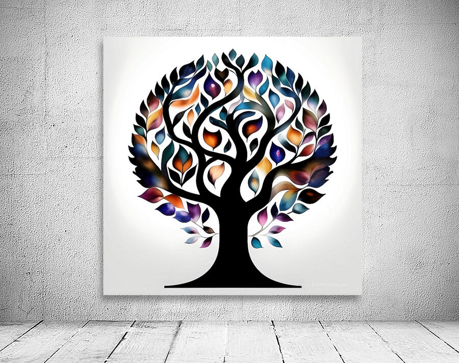 Artistic Tree of Life 16 Wall Preview