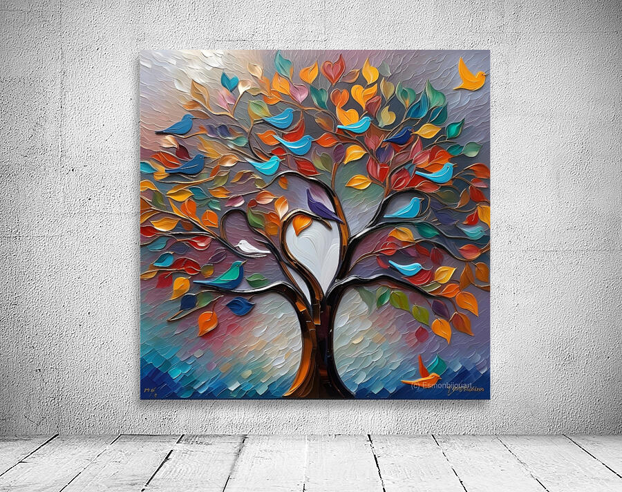 Artistic Tree of Life 77 Wall Preview