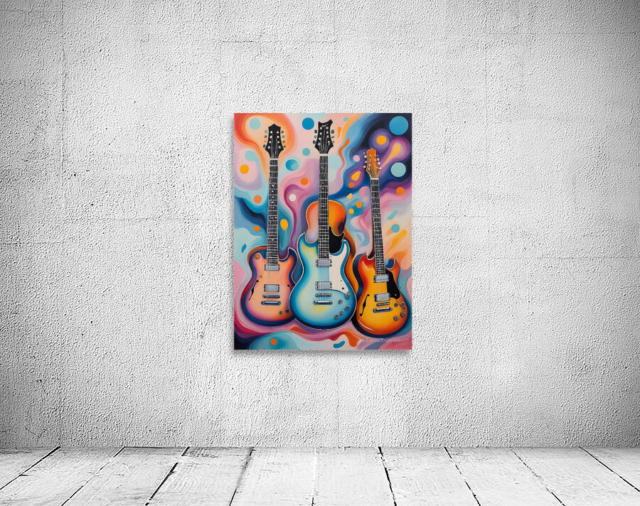 Rainbow Guitars 3 Wall Preview