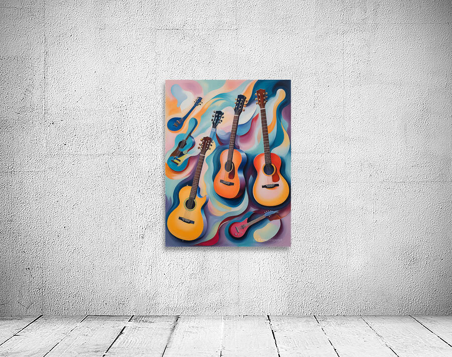 Rainbow Guitars 4 Wall Preview