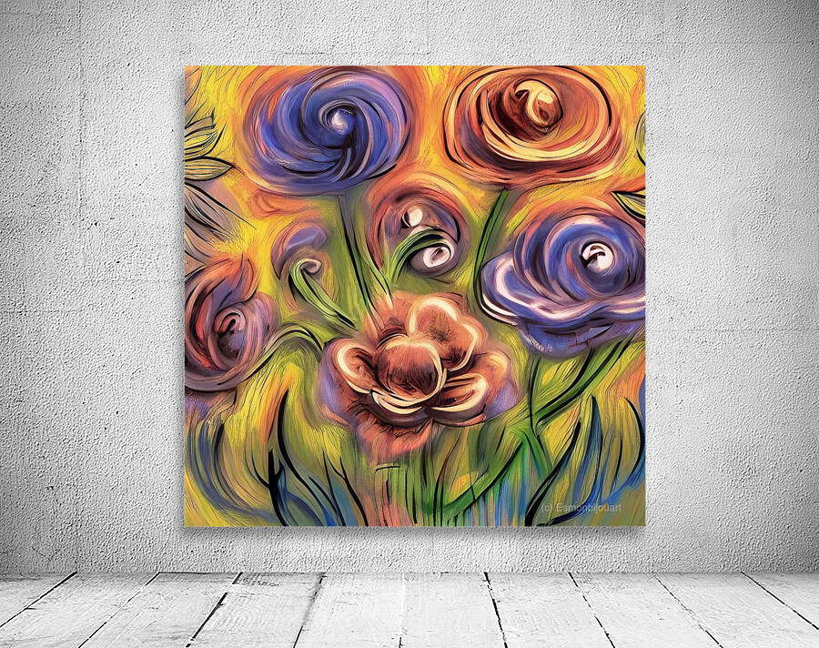 Beautiful Flower Art Wall Preview