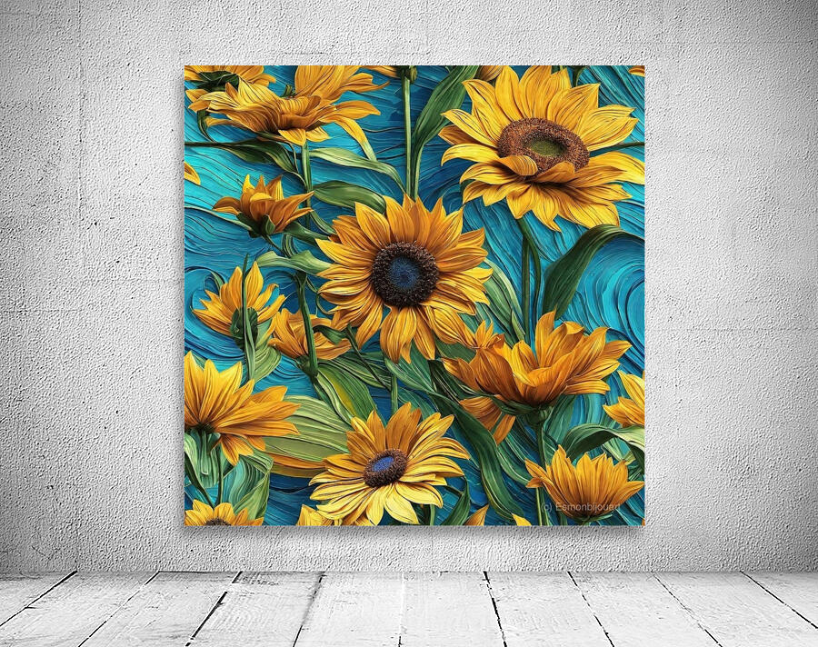 Colorful Floral Art 20 Wall Preview