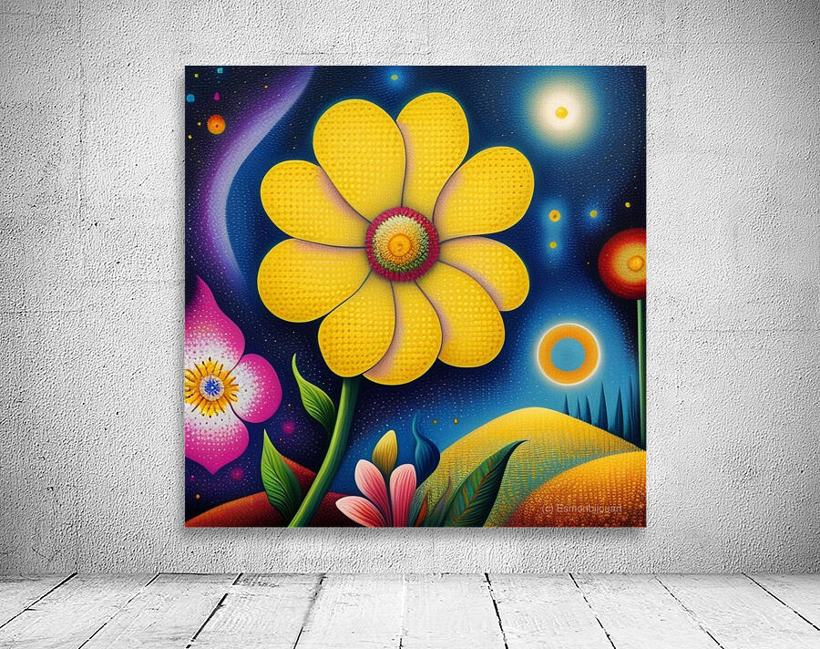 Flower Dreamscape Wall Preview