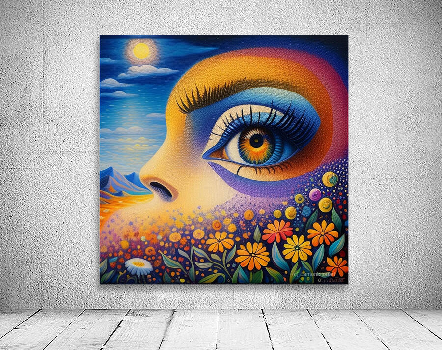 Flower Dreamscape 4 Wall Preview