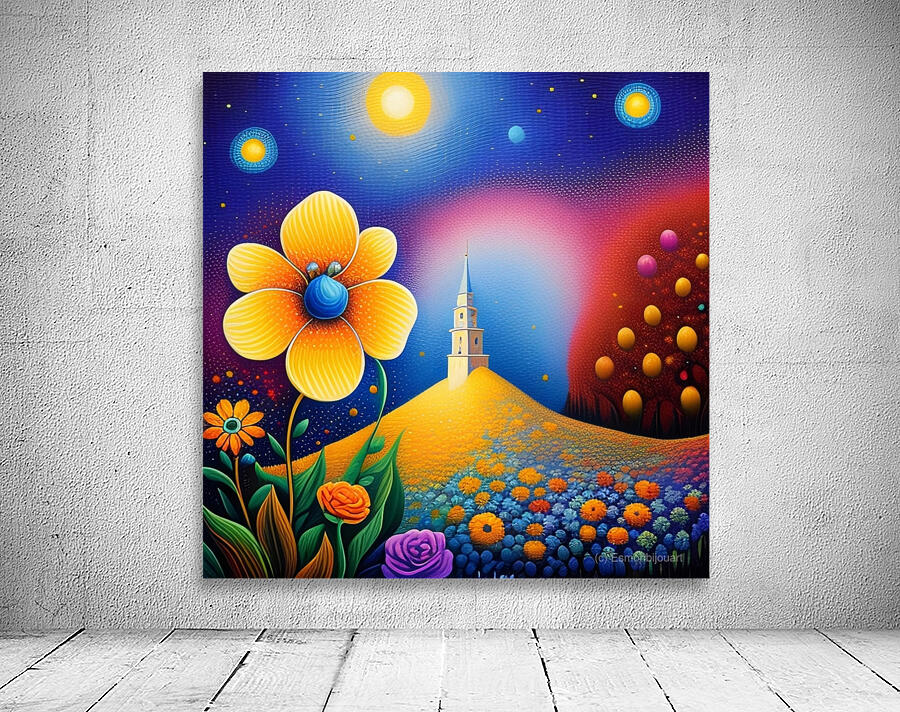 Flower Dreamscape 2 Wall Preview