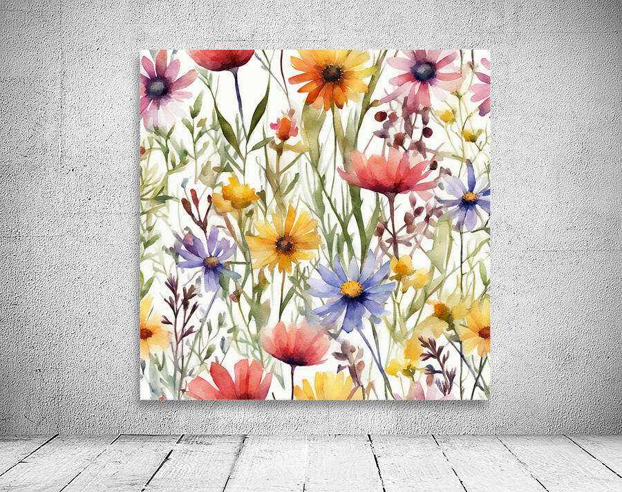 Wild Flowers 3 Wall Preview