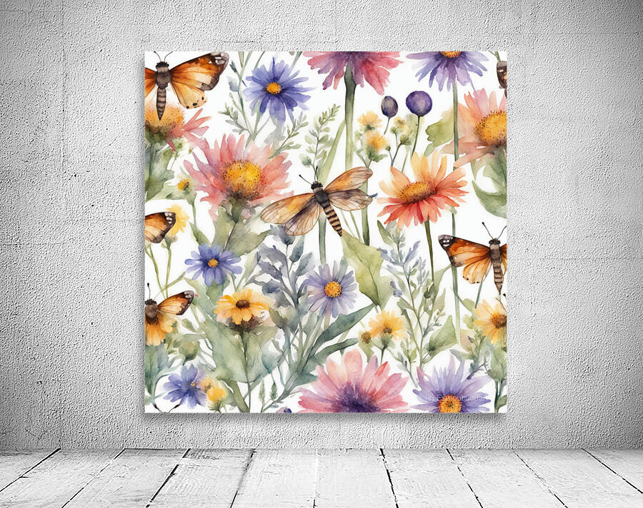 Wild Flowers 9 Wall Preview