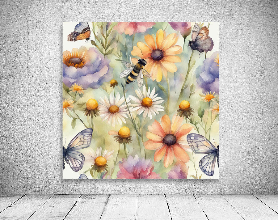 Wild Flowers 10 Wall Preview
