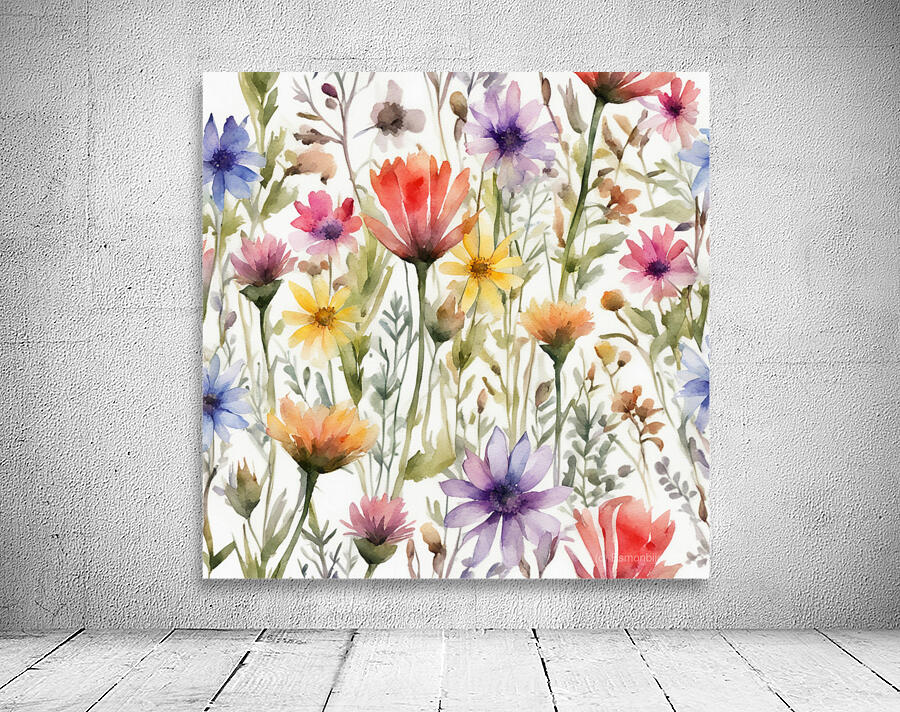 Wild Flowers 2 Wall Preview