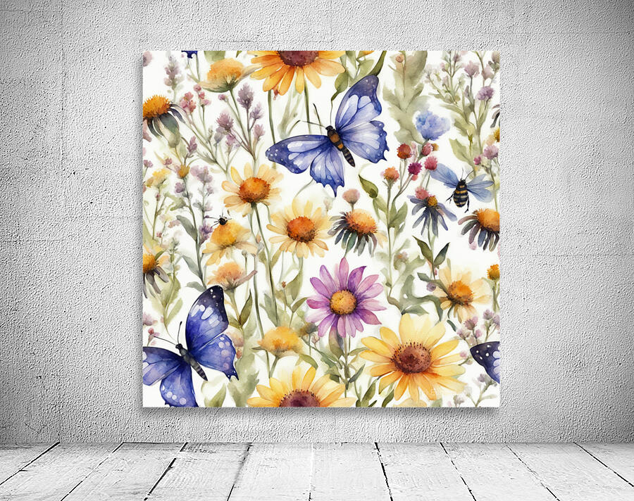 Wild Flowers 12 Wall Preview