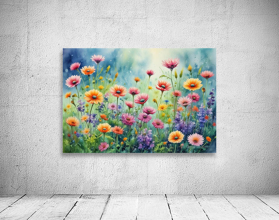 Wild Flowers 16 Wall Preview